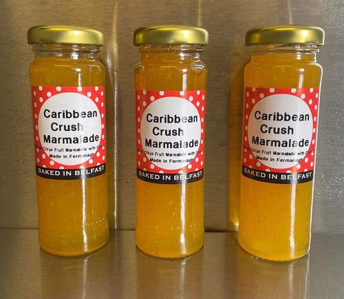 Caribbean Crush Marmalade. Set of 3 Jars