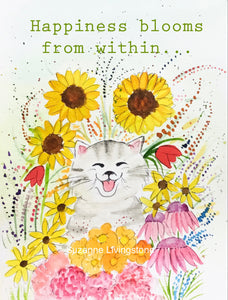 Happiness Blooms from Within Print