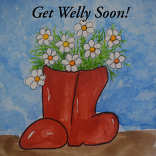 Load image into Gallery viewer, Get Welly Soon Get Well card